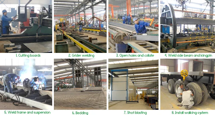 3 Axles 59cbm LPG Gas Tank Truck Semi Trailer