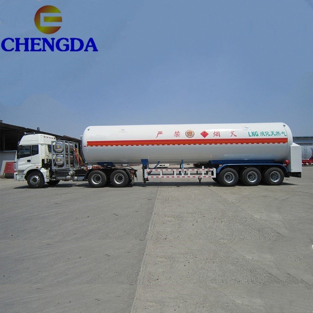 3 Axles China Best Price LNG Trailer