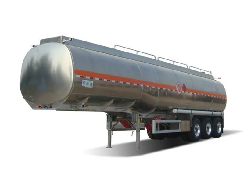 30t Aliminum for Cooking Oil Transport Tanker Trailer
