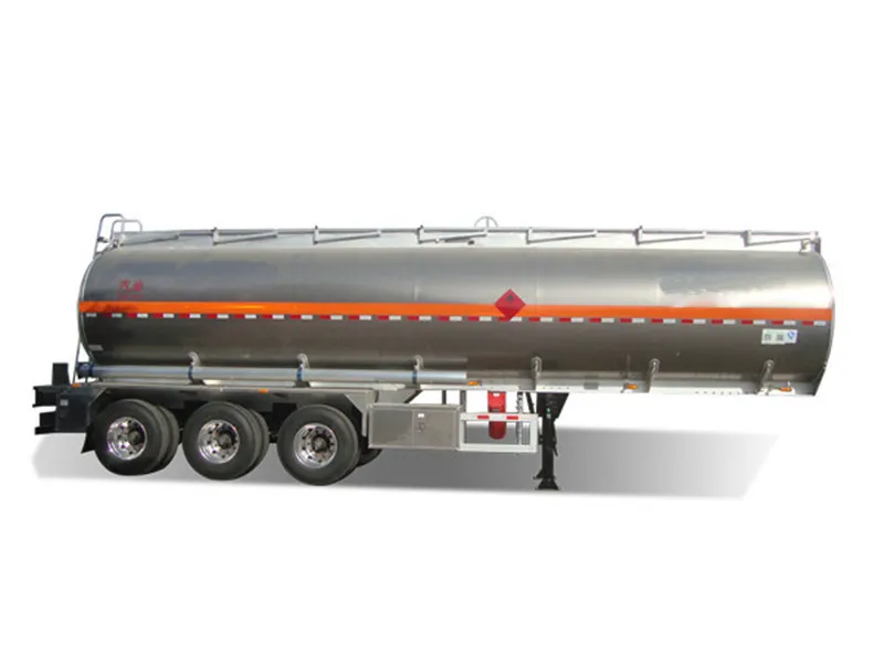 30t Aliminum for Cooking Oil Transport Tanker Trailer