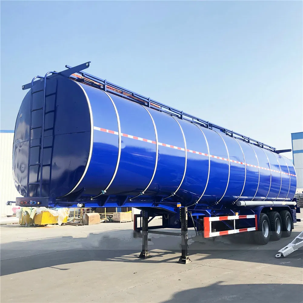 35000L 40000L Heated Hot Tar Tank Semi Trailer