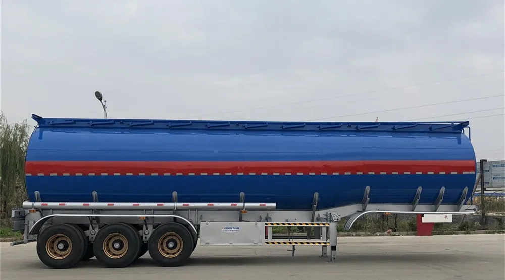 3axle 50000L Fuel Tank Semi Trailer Oil Tanker Truck Trailer