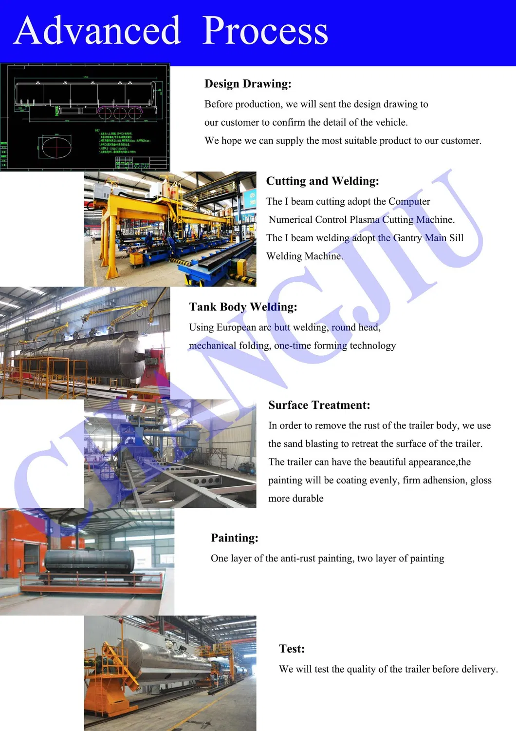 3axles 42000L Aluminium Alloy Oil Tanker