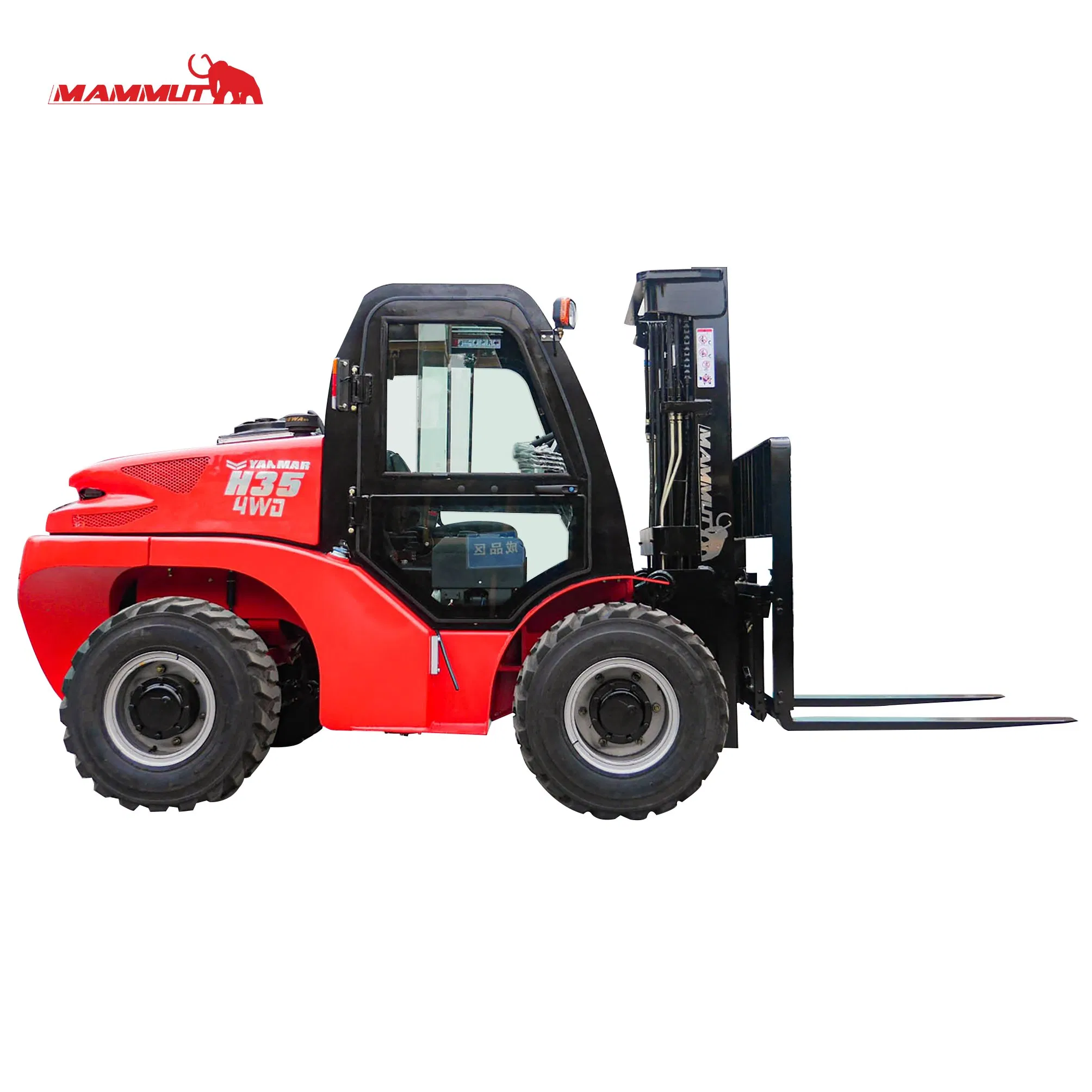 3ton 3.0ton 3t Counterbalanced Diesel Forklift 3000kg CE ISO with Isuzu C240 Engine