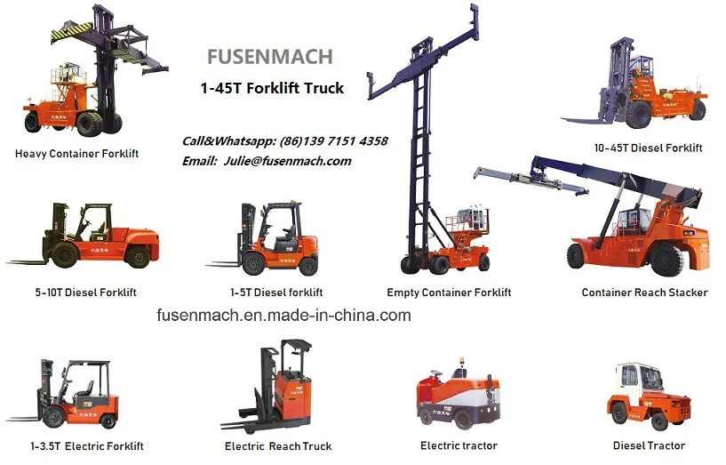 3ton Diesel Forklift Truck with Cabin, Side Shift, Fork Shift