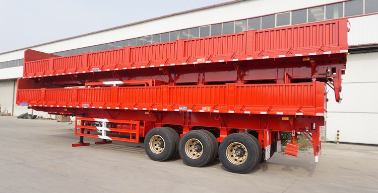 40 Ton Side Wall Trailer Sideboard Open Top Semi Trailer for Sale