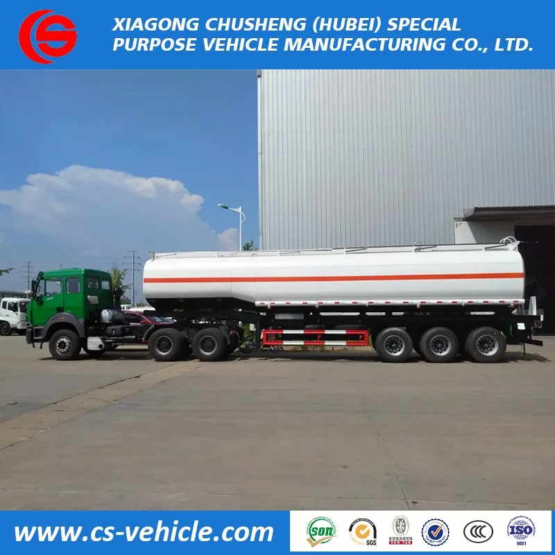 40000 45000 50000 Liters Fuel Tank Trailer Oil Transportation Tanker Price
