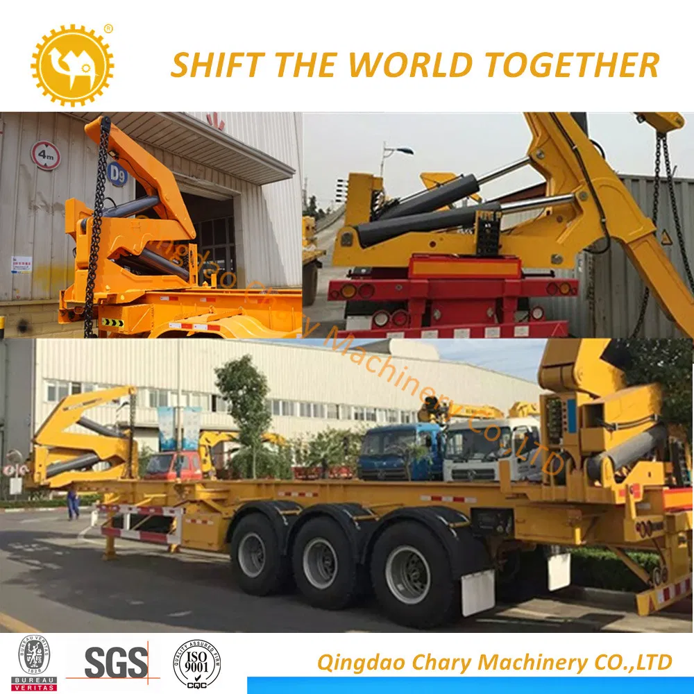 40feet Side Loader Semi Trailer for Lifting and Carrying Container