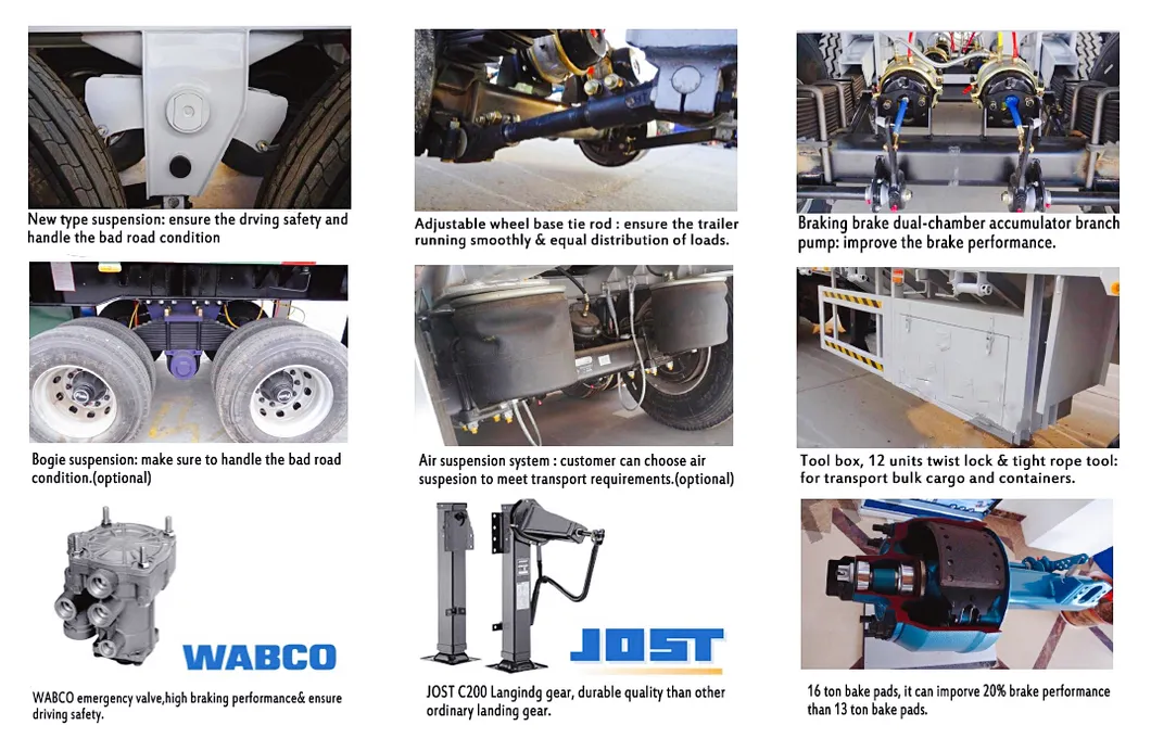 42m3 Aluminum Alloy Oil Transport Semi-Trailer/Fuel Tanker with Low Price
