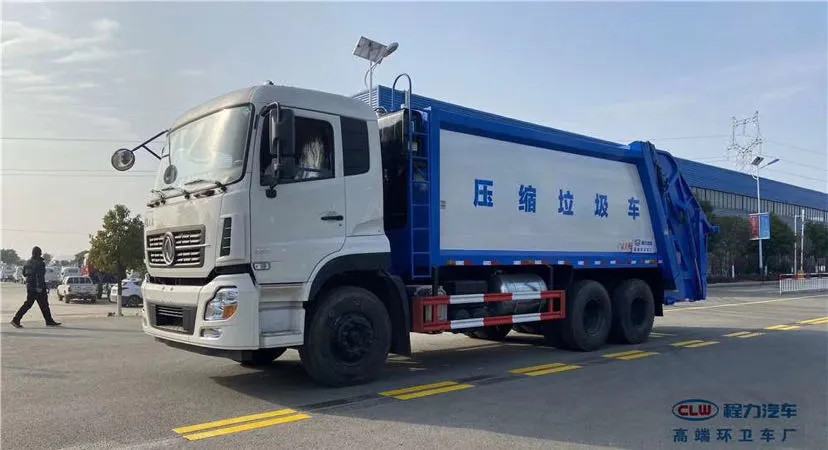 4X2 5m3 Waste Collector Compactor Garbage Truck