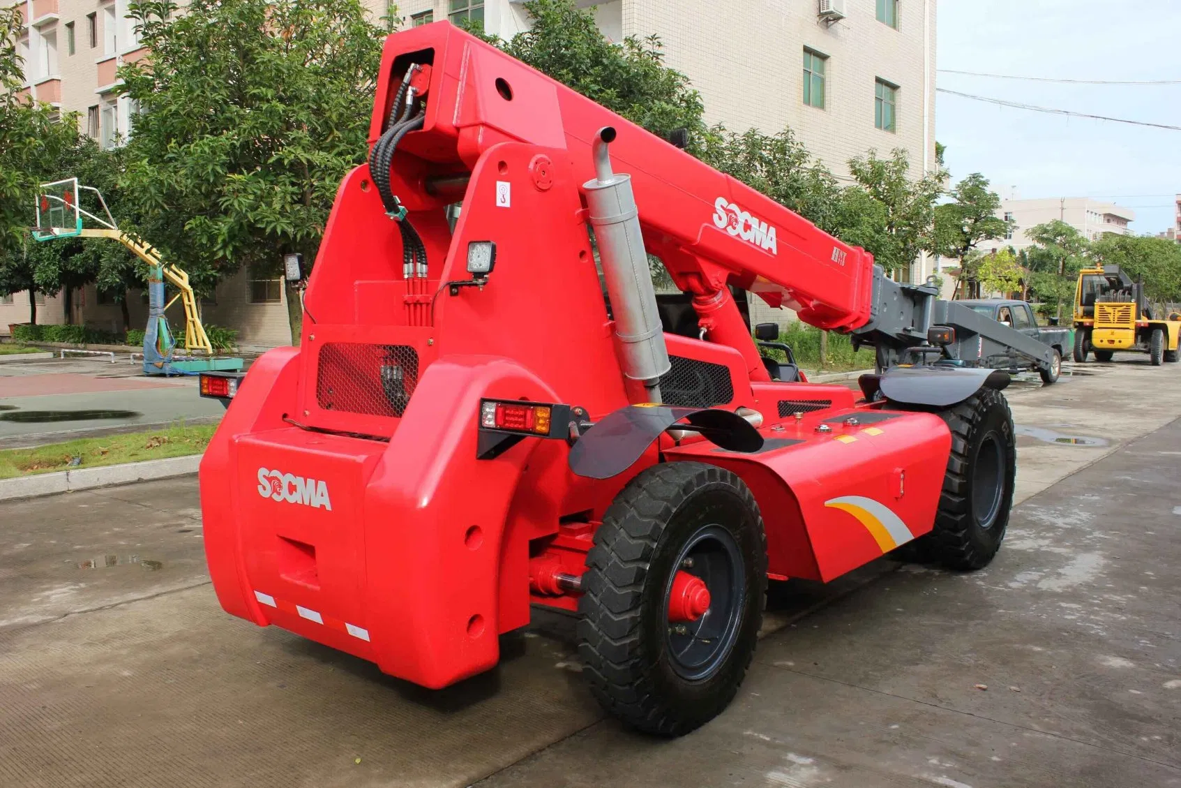 5 Ton Mini Telehandler Socma Hnt50h Telescopic Forklift on Sale
