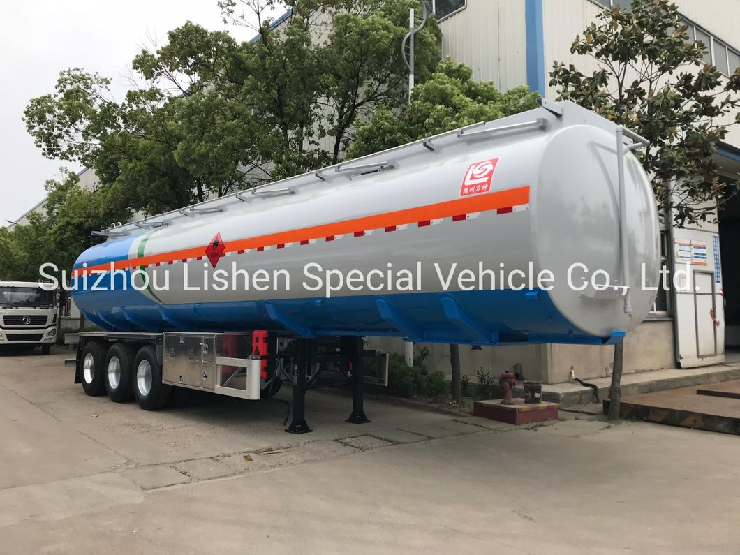 50 Cbm 50000 Liters Oil Tank Trailer Fuel Tanker Semi Trailer