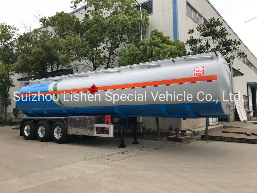50 Cbm 50000 Liters Oil Tank Trailer Fuel Tanker Semi Trailer