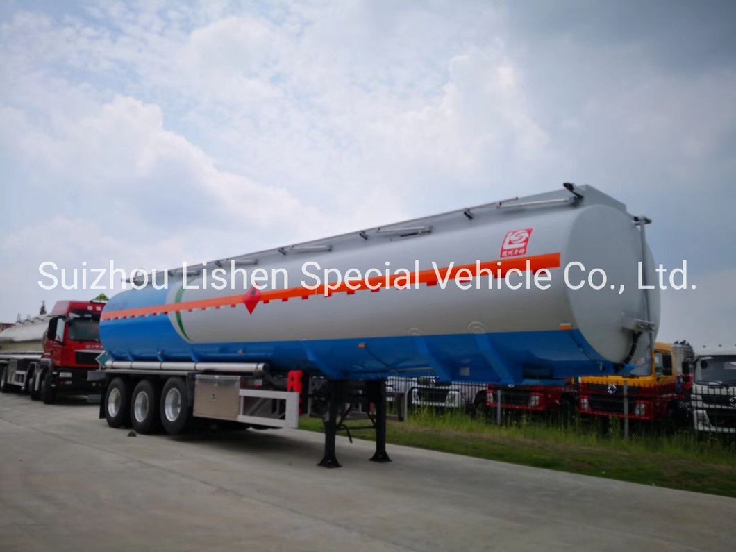 50 Cbm 50000 Liters Oil Tank Trailer Fuel Tanker Semi Trailer