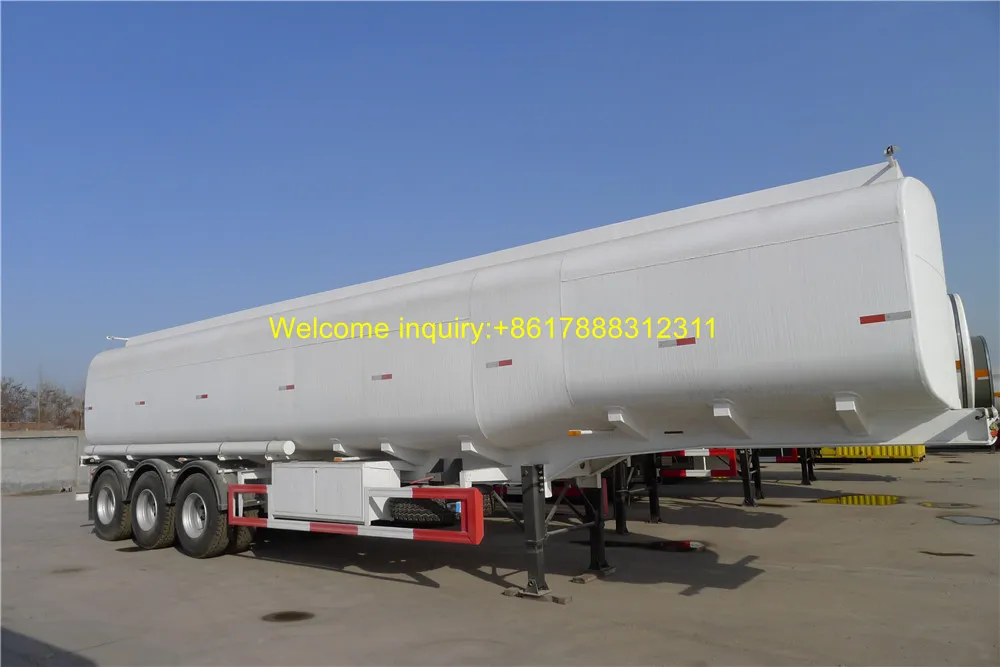 50000 Liter Fuel Tank Semi Trailer for Sale in Tanzania