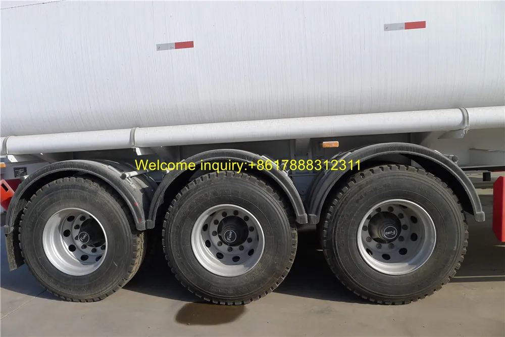 50000 Liter Fuel Tank Semi Trailer for Sale in Tanzania