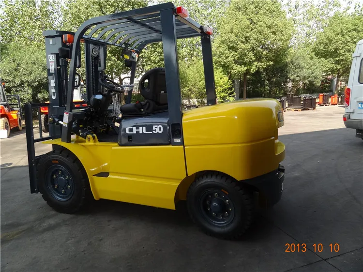 5000kg 5 Tonne 5t 5 Ton Diesel Forklift with Mitsubishi Engine