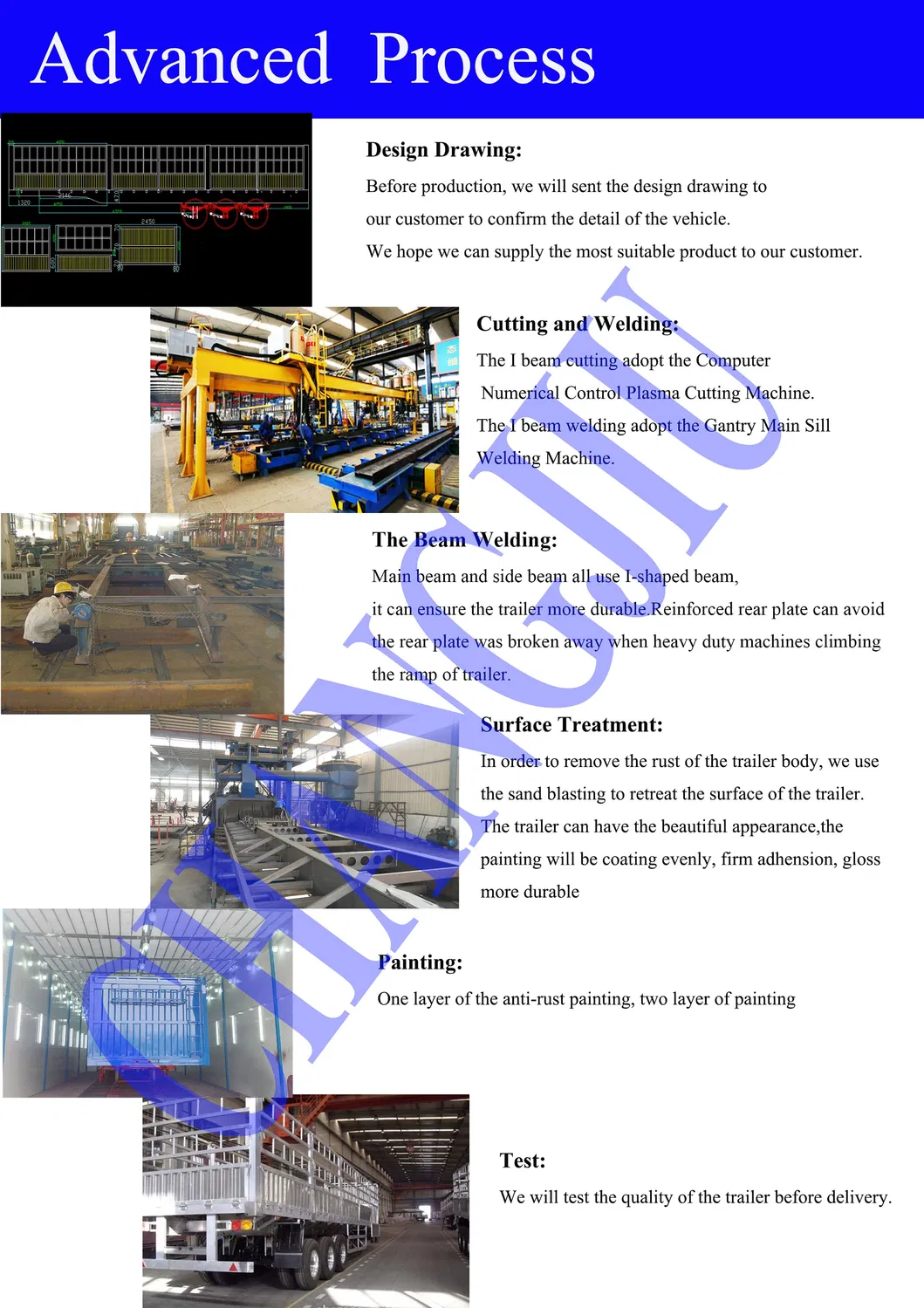 50tons Flatbed Cargo Semi/Truck Trailers with Side Wall 40FT Utility 3 Axle Cargo Container Side Panel Semi Truck Trailer