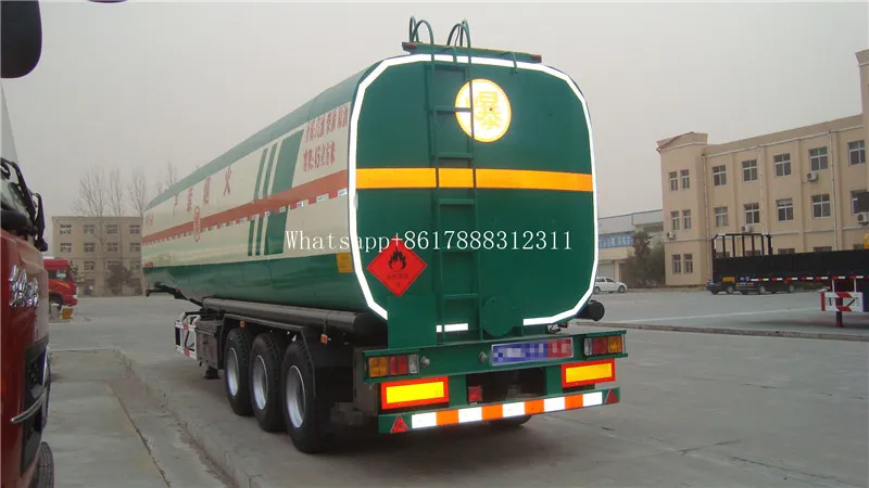 55000 Litres Oil Fuel Tanker Semi Trailer with Low Price