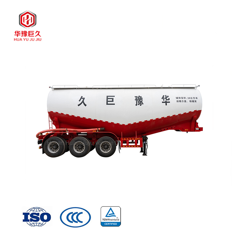 55m3 Cbm China Bulk Cement Transport Truck Trailer Bulkbuy