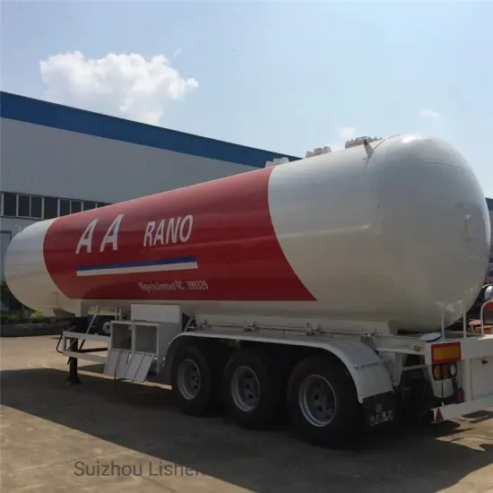 56 Cubic 3 Axles LPG Gas Tank Semi Trailer 55000L 56000L LPG Tank Trailer
