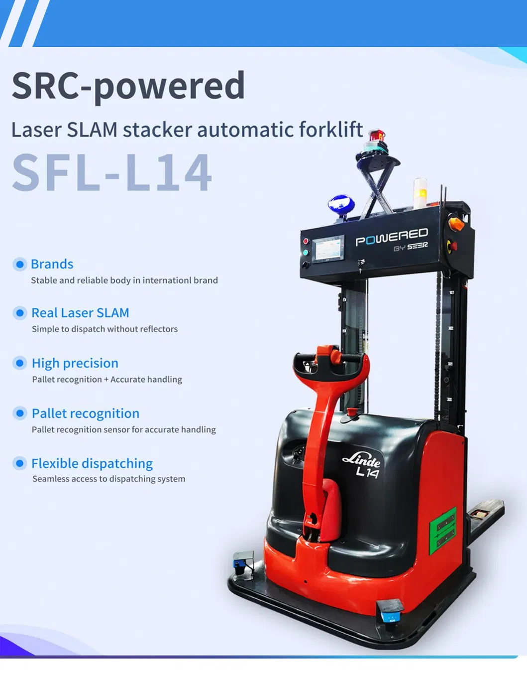 570/680mm > 5000mm Seer Shanghai Hand Pallet Truck Electric Forklift