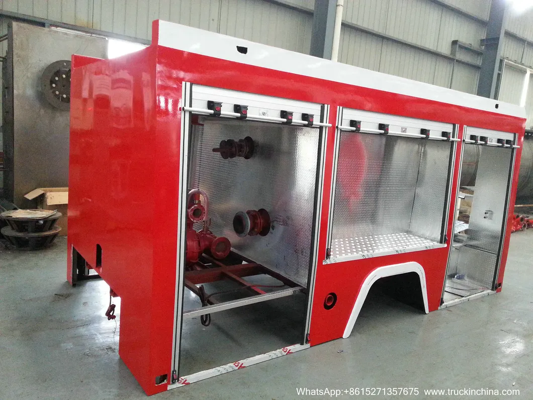 600p Double Cabin Is Zu Fire Truck Nkr Fire Fighting Truck 2500L/3000L for Sale
