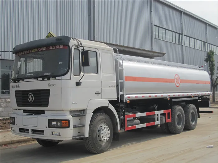 6X4 Oil Fuel Truck with Carbon Steel or Aluminum Material