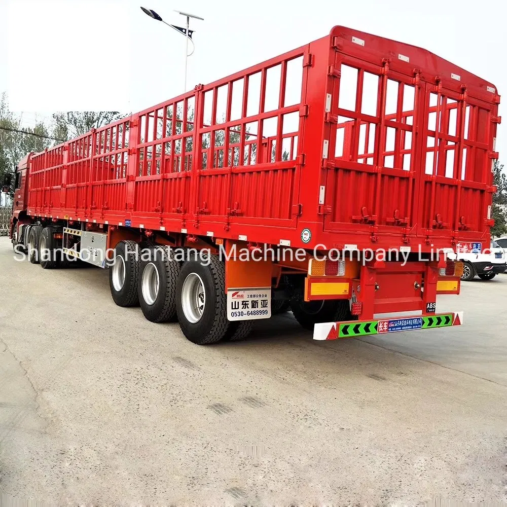 8X4 12 Wheeler Van Lorry/ Flatbed Cargo Warehouse Fence Trailer