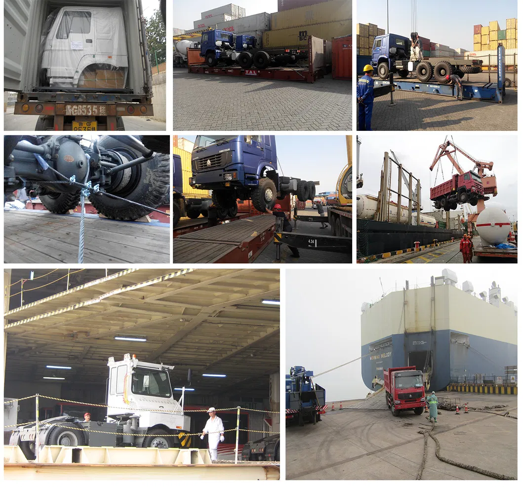 8X4 12 Wheeler Van Lorry/ Flatbed Cargo Warehouse Fence Trailer