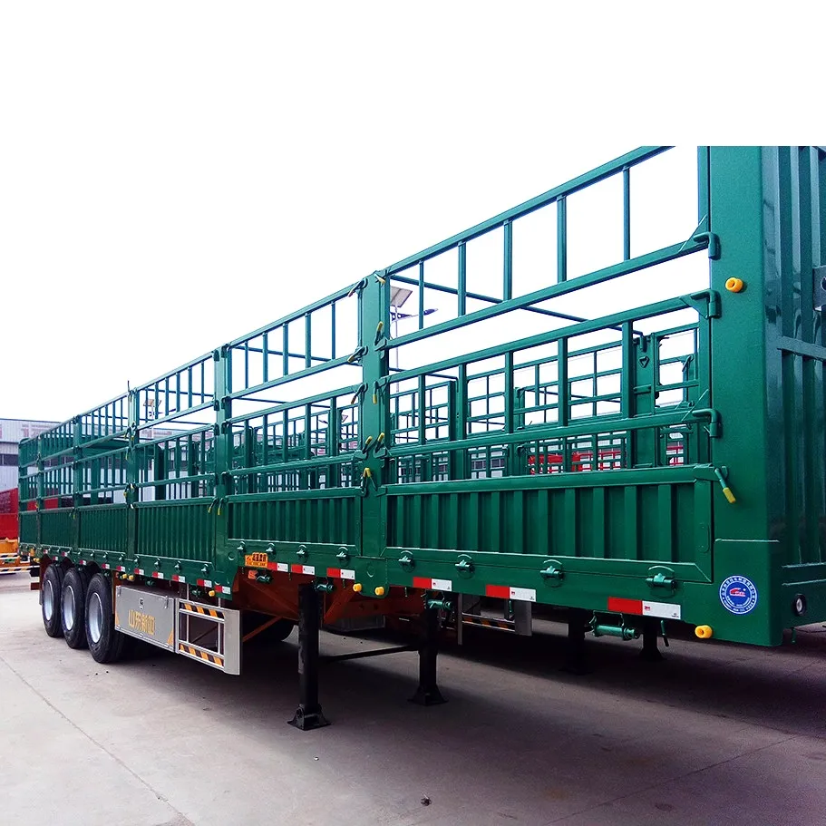 8X4 12 Wheeler Van Lorry/ Flatbed Cargo Warehouse Fence Trailer