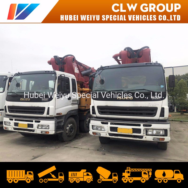 8X4 Isuzu 39m 43m 46m 47m 49m 51m Concrete Pump Truck