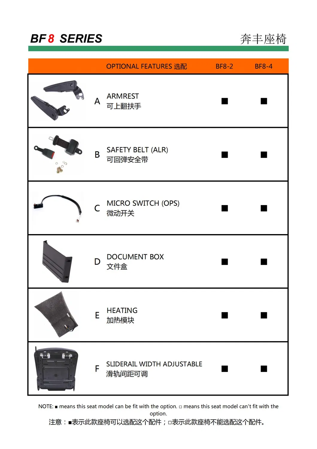 Adjustable PVC Linde Seat & Forklift Seat