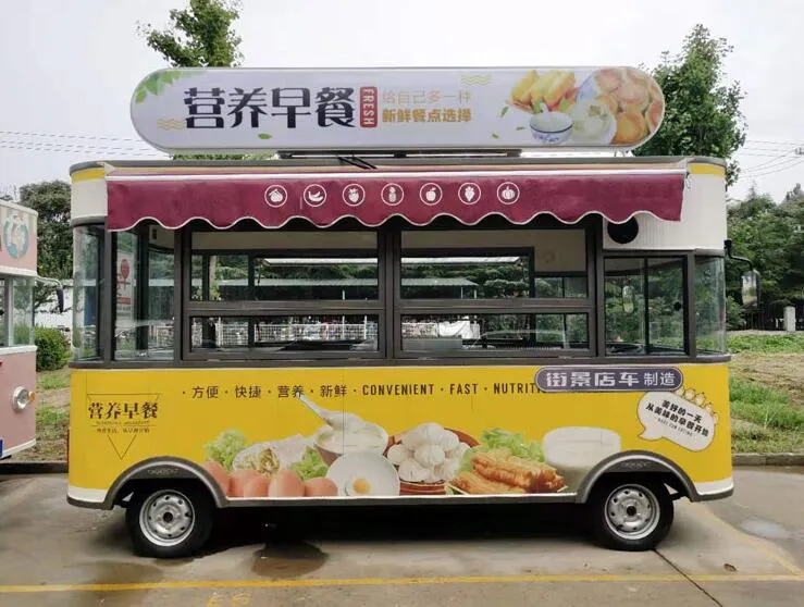 Airstream Mobile Kitchen Foodtruck Carros De Comida Rapida Fast Food Truck Food Truck for Sale Europe