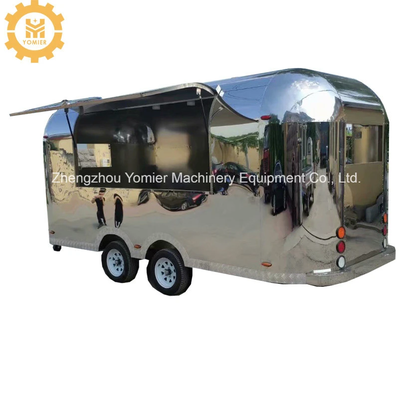 American Standard Mobile Chrome Smoothies Orange Juice Truck