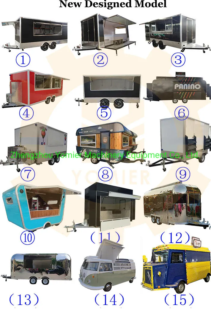 American Standard Mobile Chrome Smoothies Orange Juice Truck