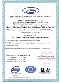 ASME S516 Material LPG Tanker Semi Trailer Truck