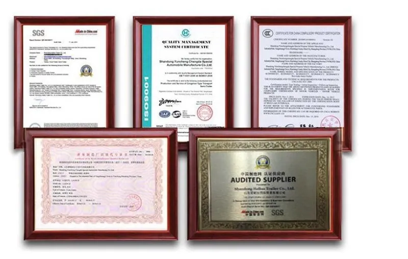 Best Quality Promotional Aluminum Container Skeleton Semi Trailer for Shipping Container