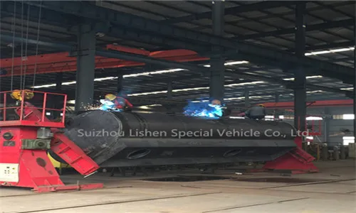 Big Volume 3-Axle 45000L Chemical Liquid Tank Trailer