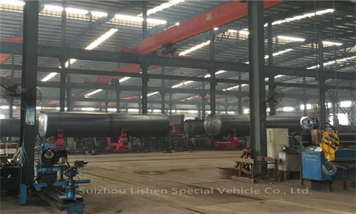 Big Volume 3-Axle 45000L Chemical Liquid Tank Trailer