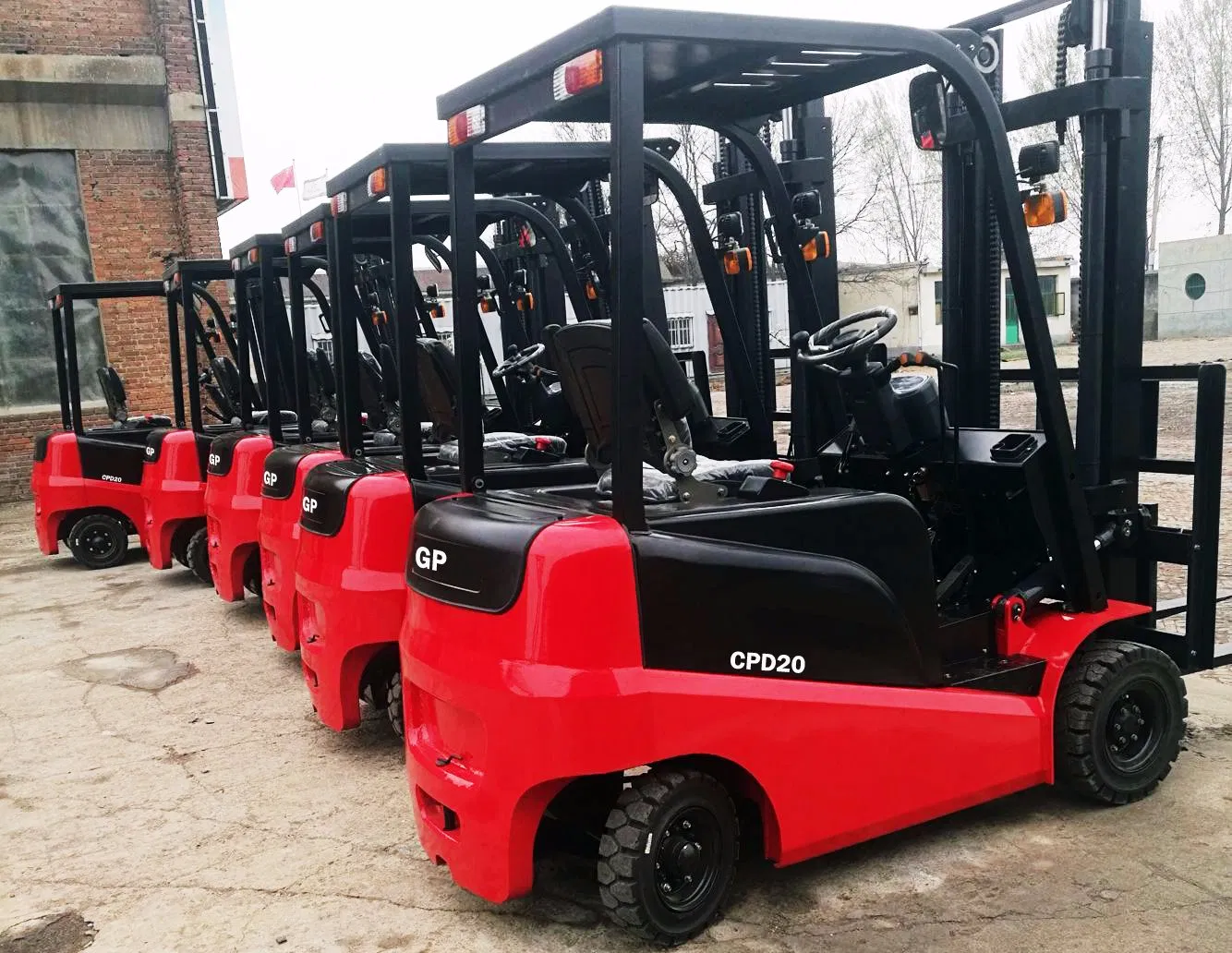 Brand New 6 Ton Diesel Forklift Price with Customized Color