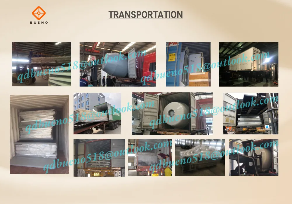 Bueno Brand 7cbm Material Cement Concrete Mixer Drum for Man Renault Mack Concrete Mixer Truck Chassis