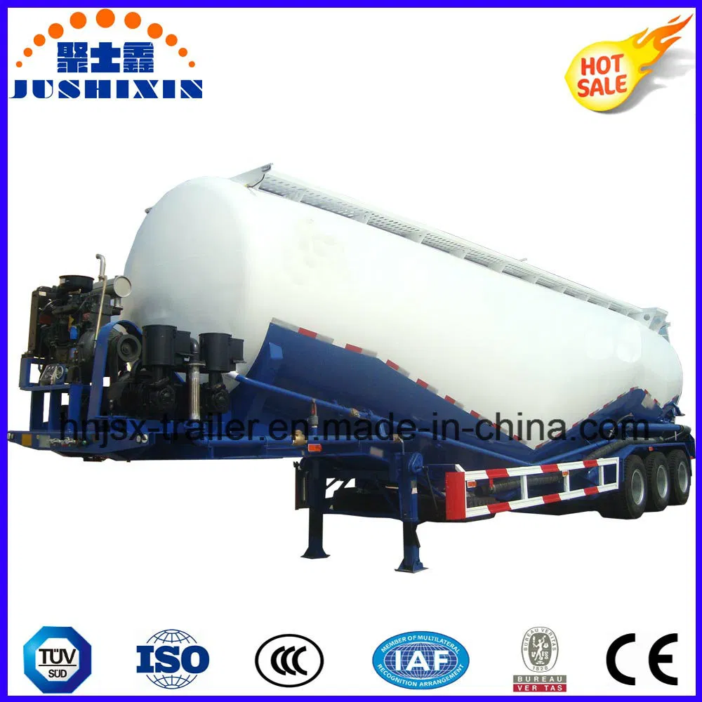 Bulk Trailer Anti-Corrosion, Heavy Duty Trailer, 30- 60cbm Dry Cement Semi Trailer
