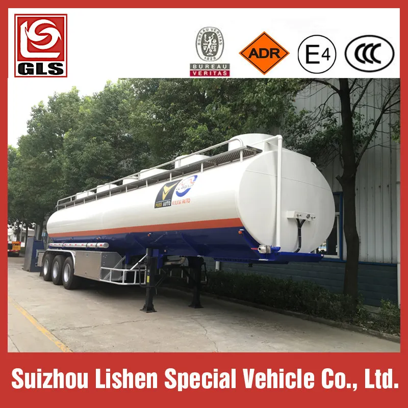 Carbon Steel Petrol/Gasoline/Diesel/Lubricant/Engine Oil/Fuel Trailer Tanker Crude Oil Truck Tractor Semi Trailer
