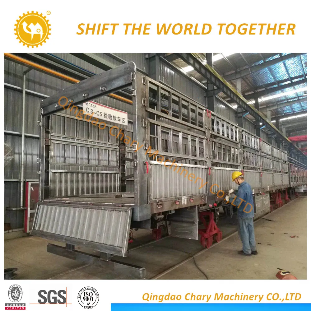 Cattle Sheep Livestock Fence Stake Semi Truck Trailer