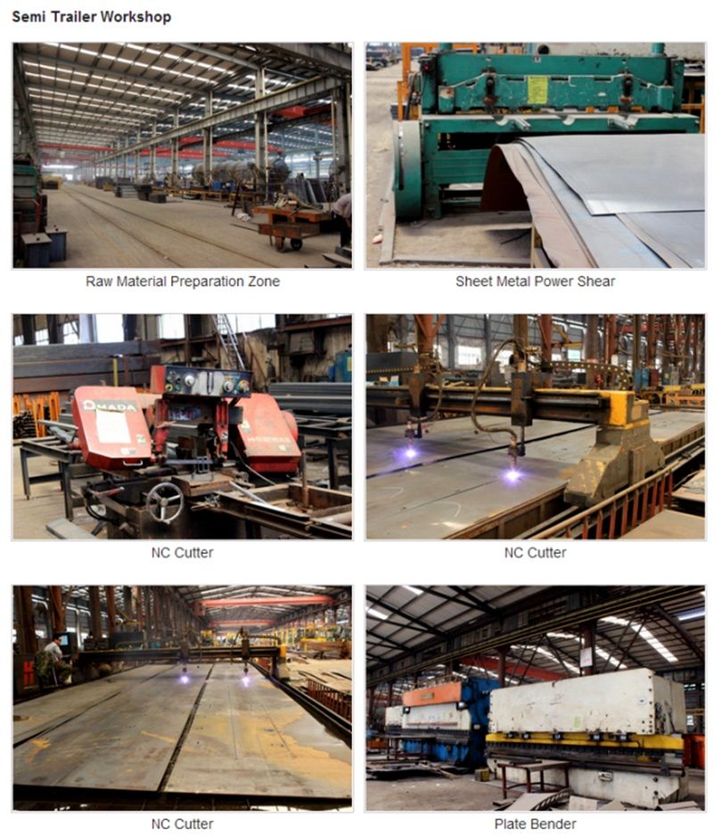 CCC ISO Approved Light Duty Box Fence Cargo Truck Semi Trailers