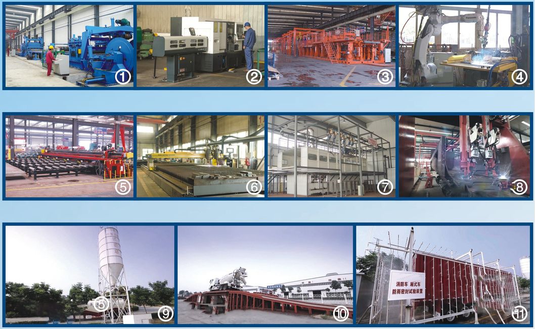 CCC ISO Approved Light Duty Box Fence Cargo Truck Semi Trailers