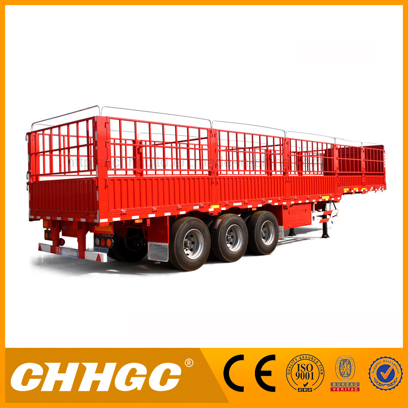 CCC ISO Approved Light Duty Box Fence Cargo Truck Semi Trailers