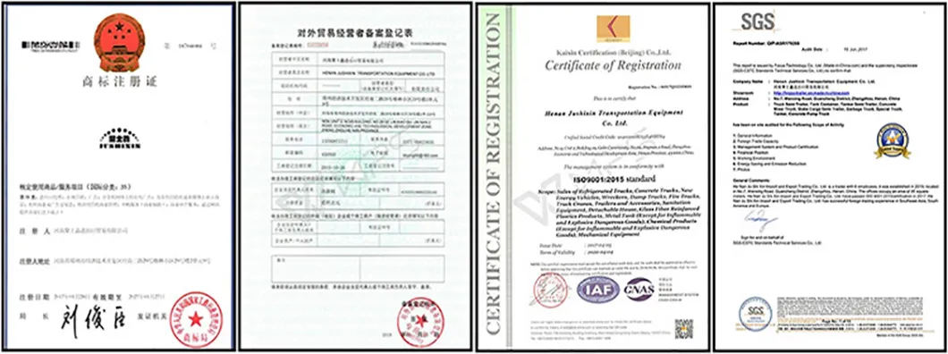 Cement Copper Dropside Wall Flatbed Trucks and Semi Trailers