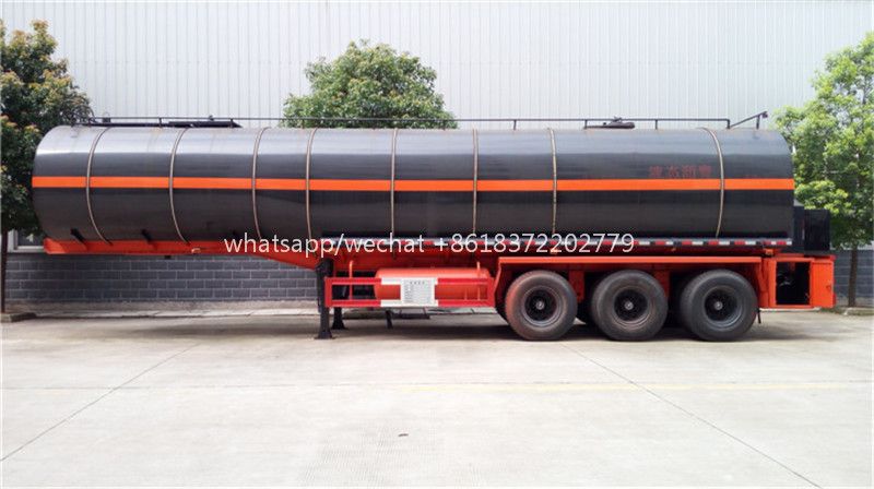 Chengli 3-Axle 35000L Emulsified Asphalt Bitumen Transport Tank Semi-Trailer